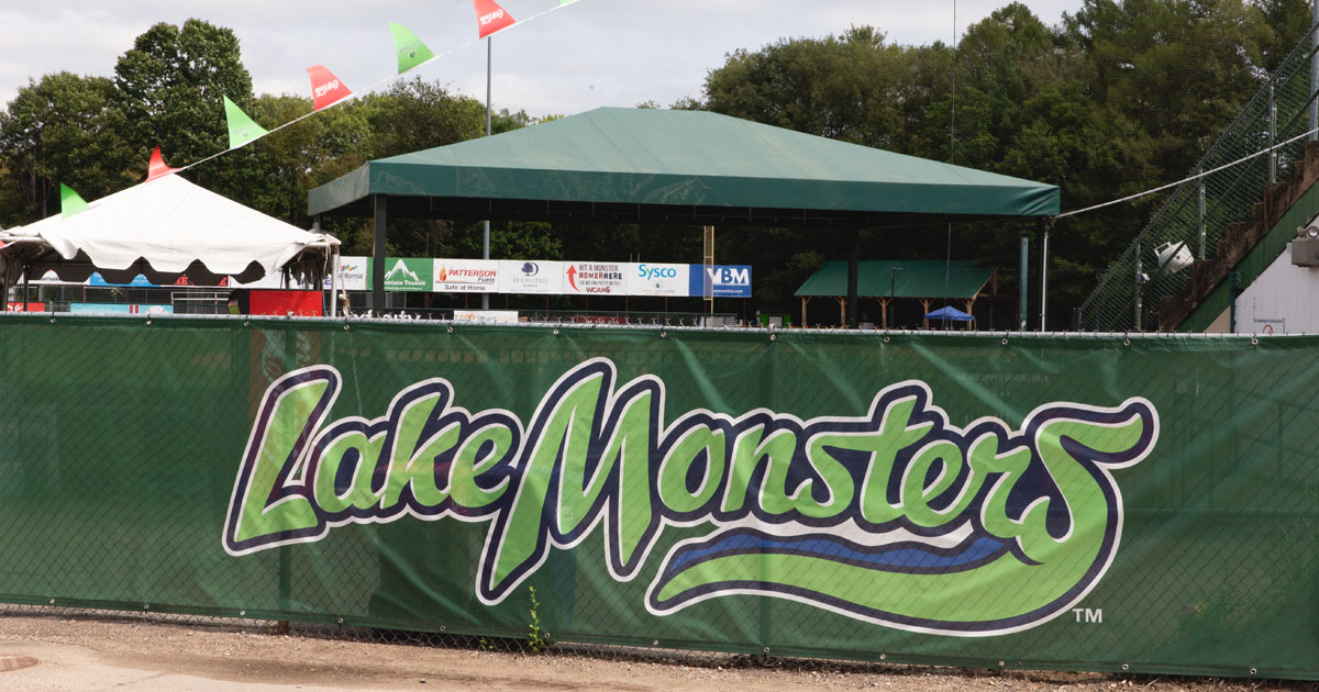 Vermont Lake Monsters sign