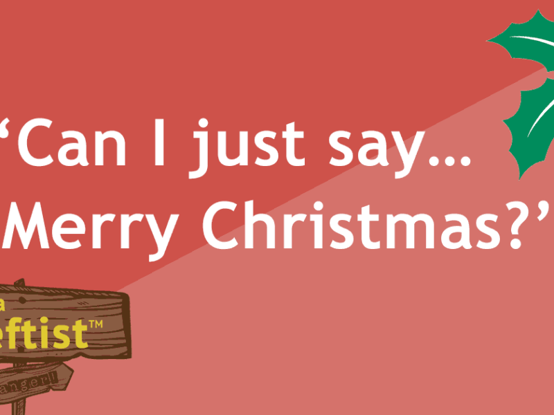 Can I just say... Merry Christmas?