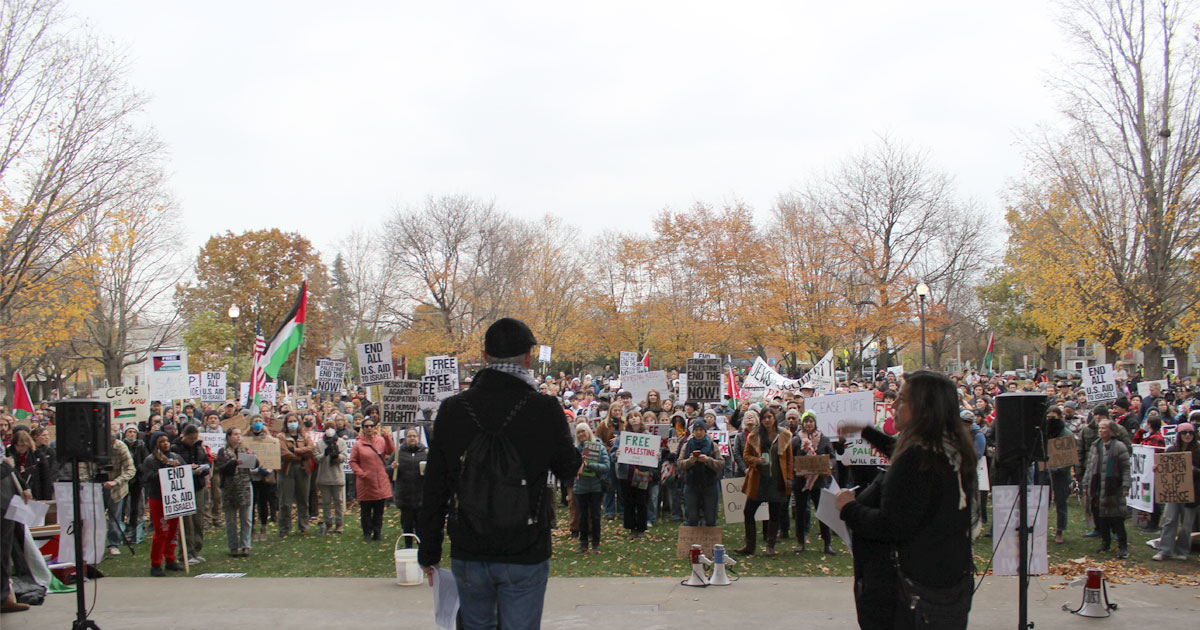 Battery Park Gaza Rally