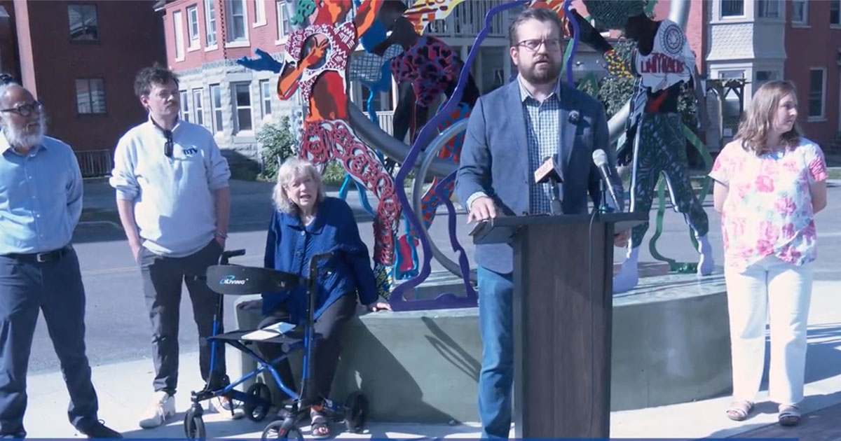 Burlington Forward press conference